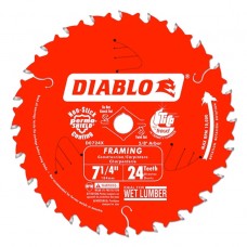 7.25 in. x 24 Tooth Diablo Framing Saw Blade  ** CALL STORE FOR AVAILABILITY AND TO PLACE ORDER **
